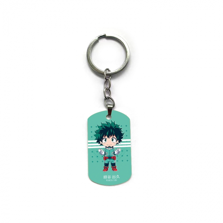 My Hero Academia Anime double-sided full-color printed keychain price for 5 pcs