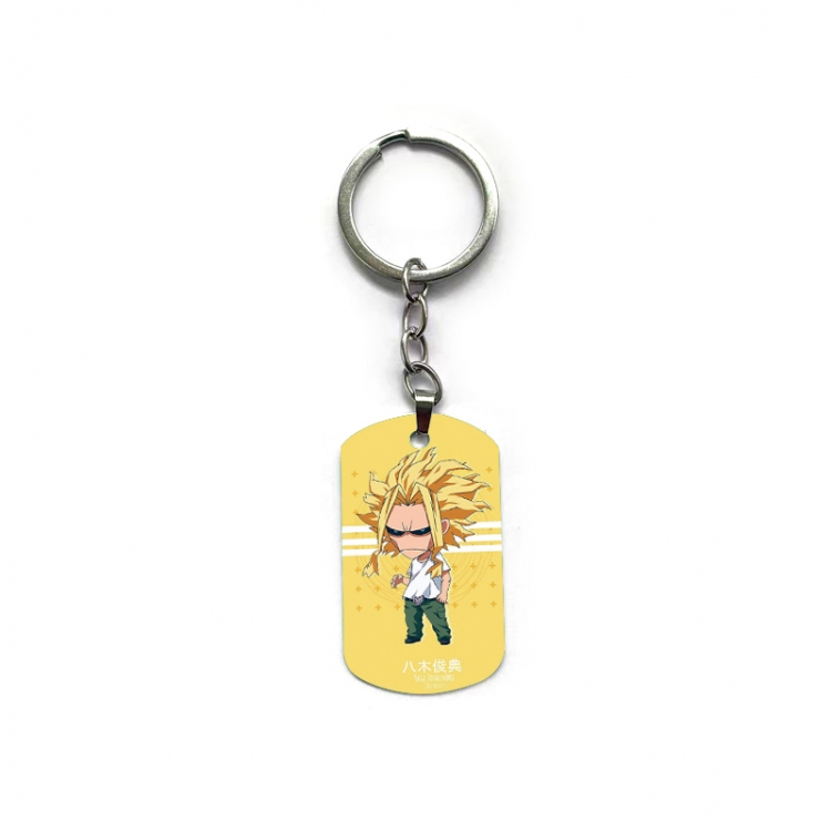 My Hero Academia Anime double-sided full-color printed keychain price for 5 pcs