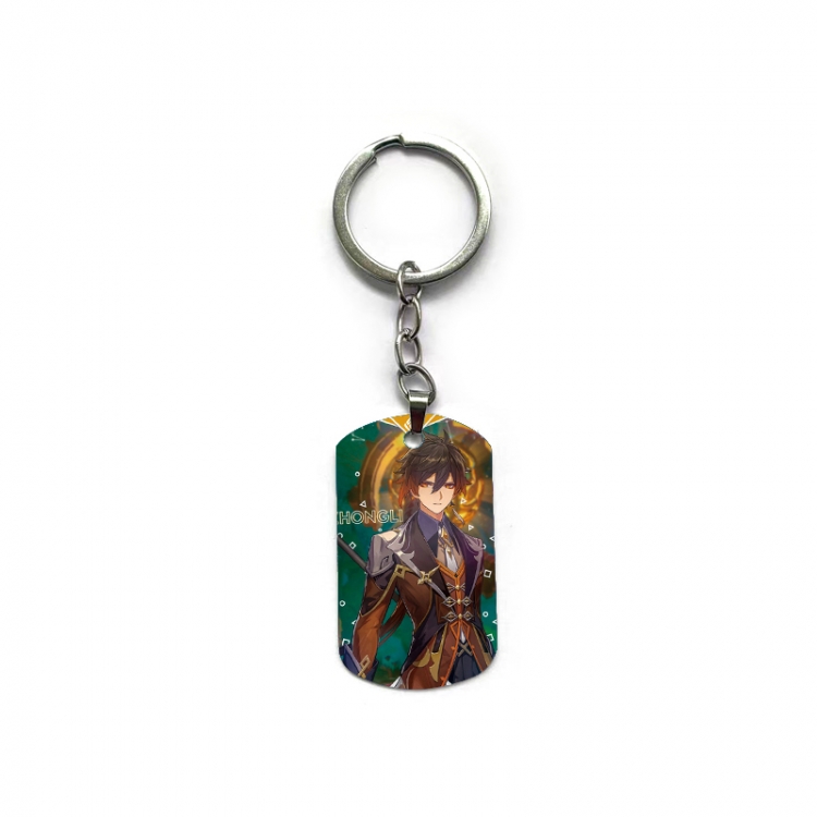 Genshin Impact Anime double-sided full-color printed keychain price for 5 pcs