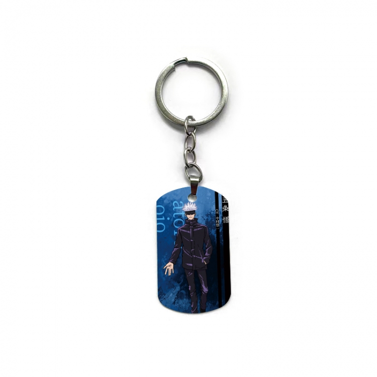 Jujutsu Kaisen Anime double-sided full-color printed keychain price for 5 pcs