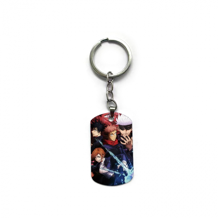 Jujutsu Kaisen Anime double-sided full-color printed keychain price for 5 pcs