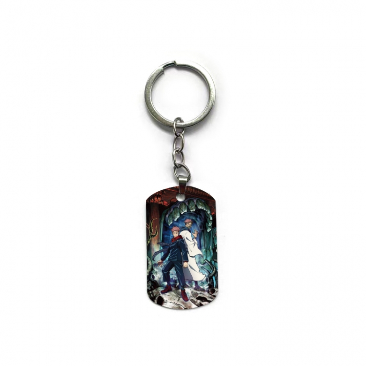 Jujutsu Kaisen Anime double-sided full-color printed keychain price for 5 pcs