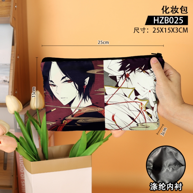 Hoozuki no Reitetsu Anime peripheral makeup bag file bag 25x15x3cm HZB025