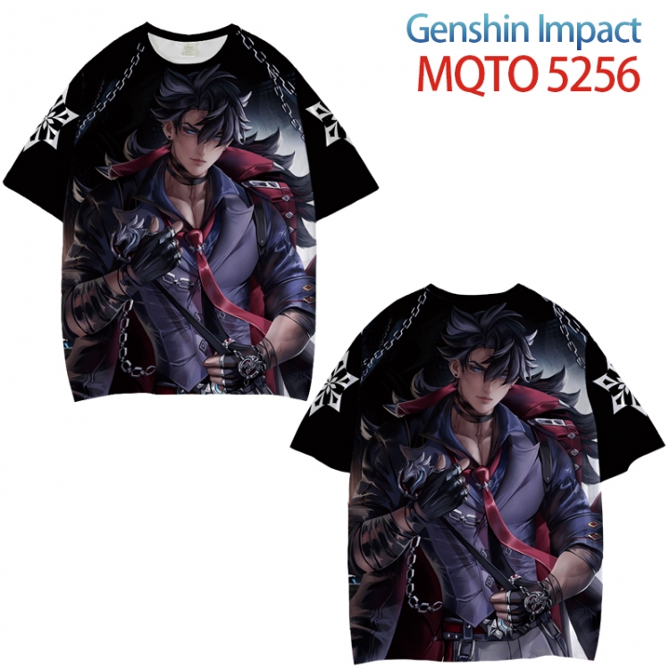 Jujutsu Kaisen Full color printed short sleeve T-shirt from XXS to 4XL  MQTO 5256