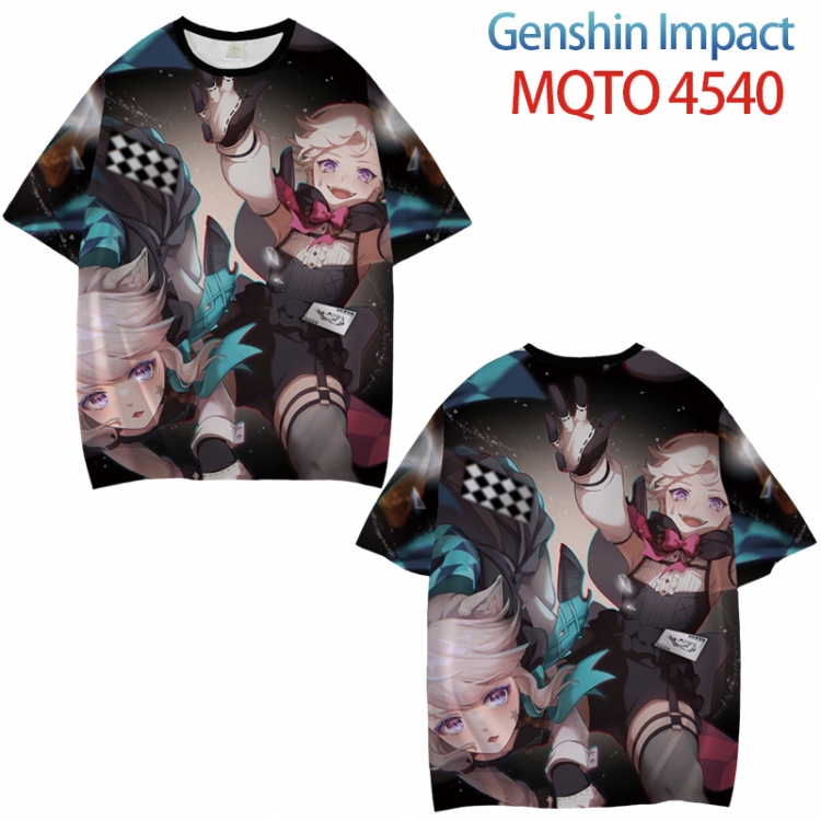 Jujutsu Kaisen Full color printed short sleeve T-shirt from XXS to 4XL MQTO-4540