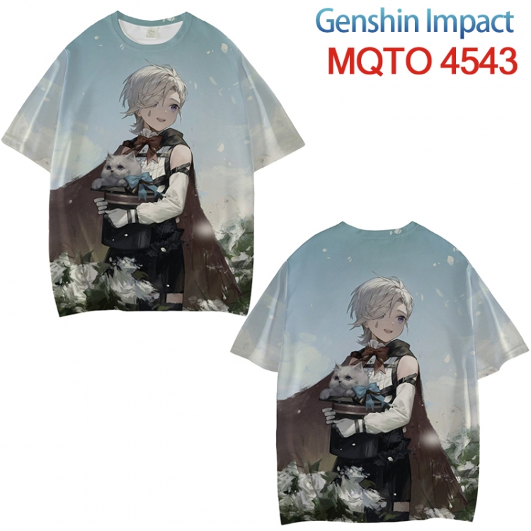 Jujutsu Kaisen Full color printed short sleeve T-shirt from XXS to 4XL MQTO-4543