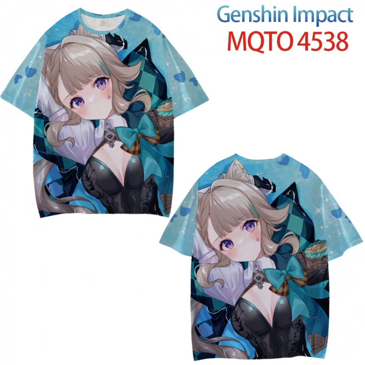 Jujutsu Kaisen Full color printed short sleeve T-shirt from XXS to 4XL  MQTO-4538