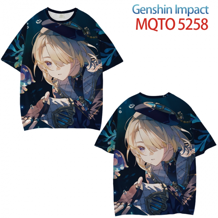 Jujutsu Kaisen Full color printed short sleeve T-shirt from XXS to 4XL MQTO 5258