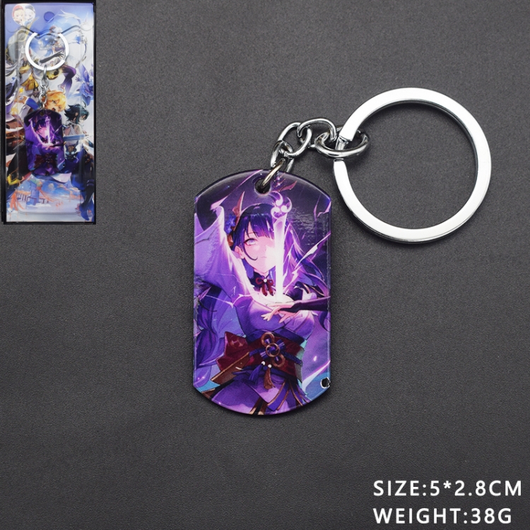 Genshin Impact Animation peripheral hanging tag keychain pendant price for 5 pcs