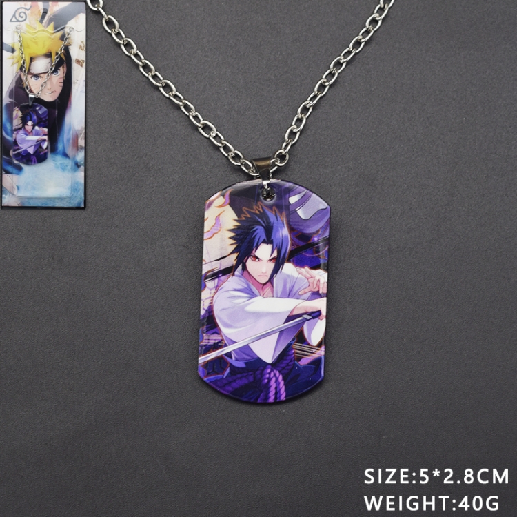 Naruto Anime cartoon hanging tag necklace pendant price for 5 pcs