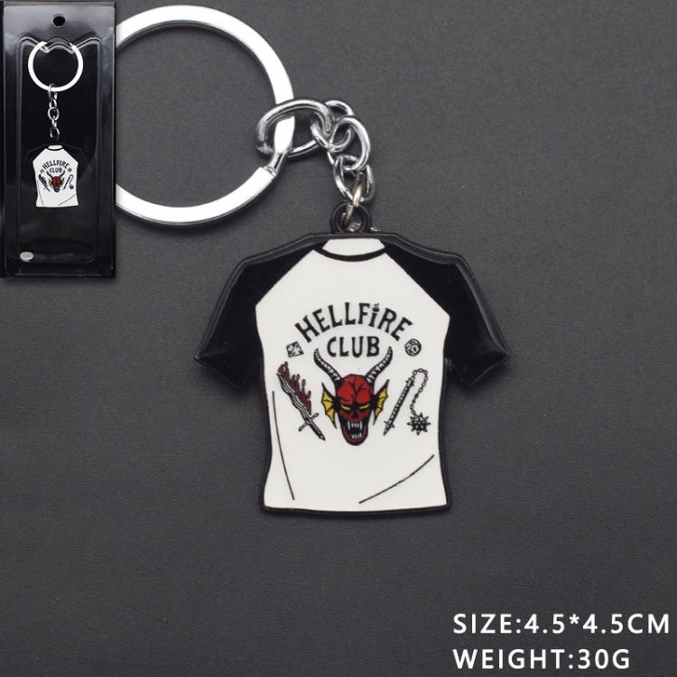 Stranger Things  Anime peripheral T-shirt keychain price for 5 pcs