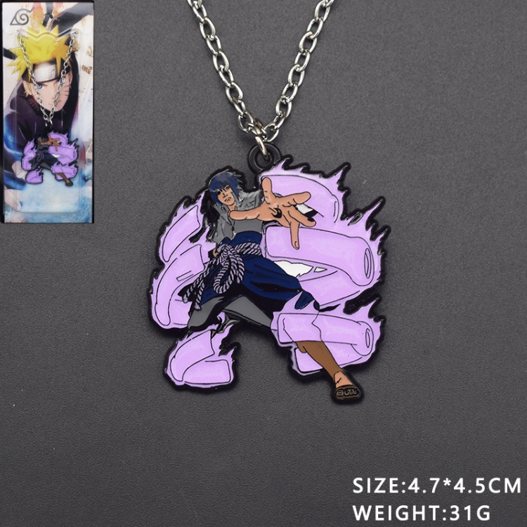 Naruto Anime cartoon metal necklace pendant price for 5 pcs