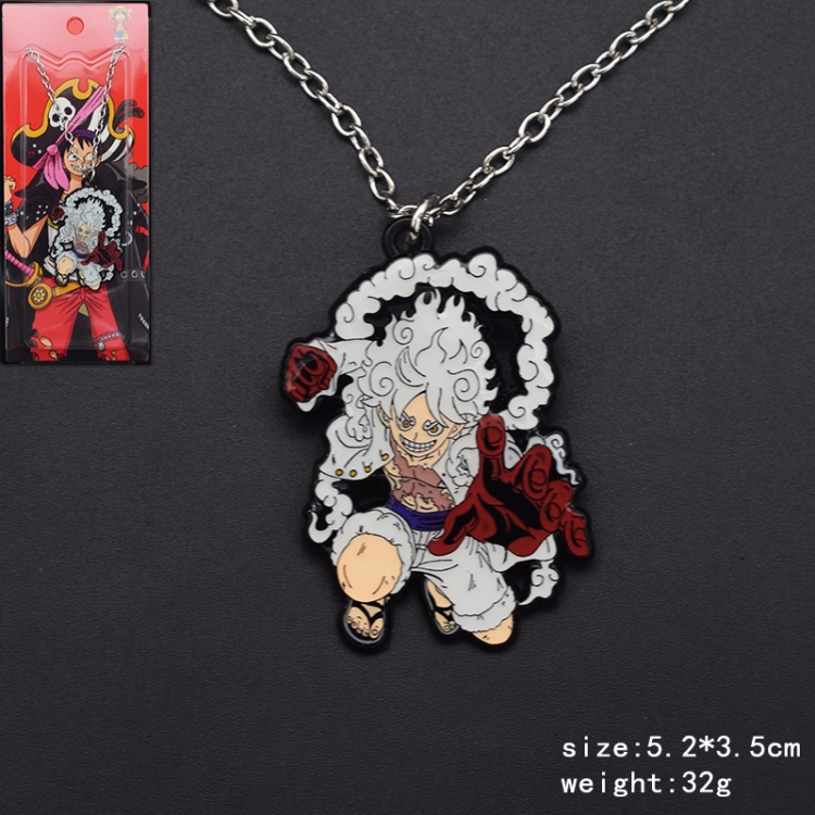 One Piece Anime cartoon metal necklace pendant price for 5 pcs
