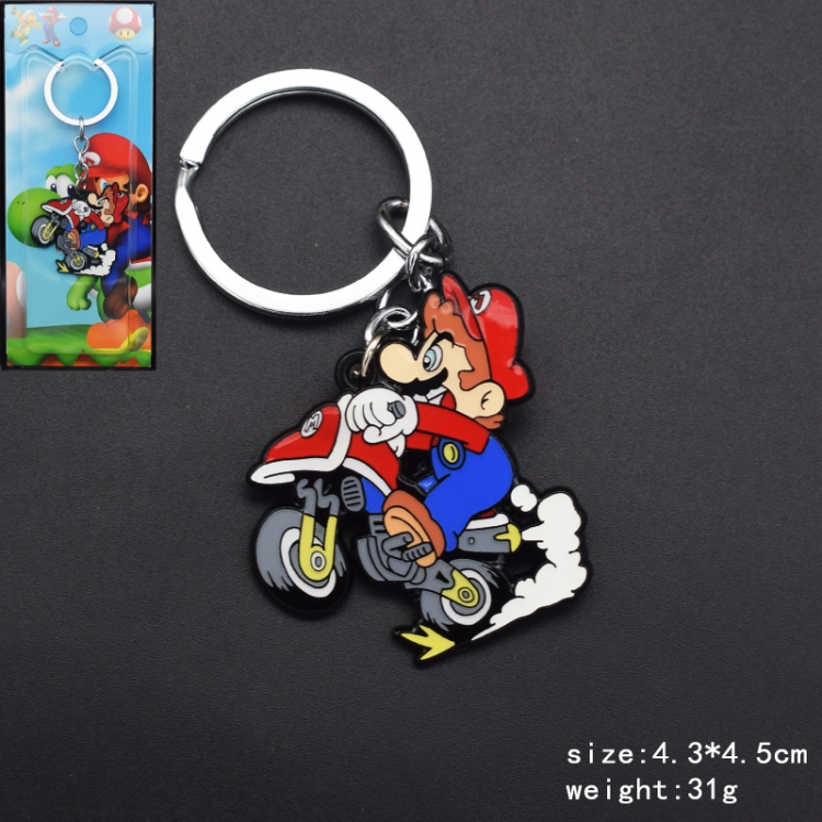 Super Mario Anime cartoon keychain backpack pendant price for 5 pcs