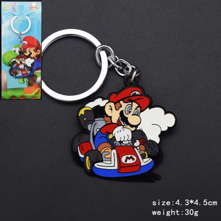 Super Mario Anime cartoon keychain backpack pendant price for 5 pcs