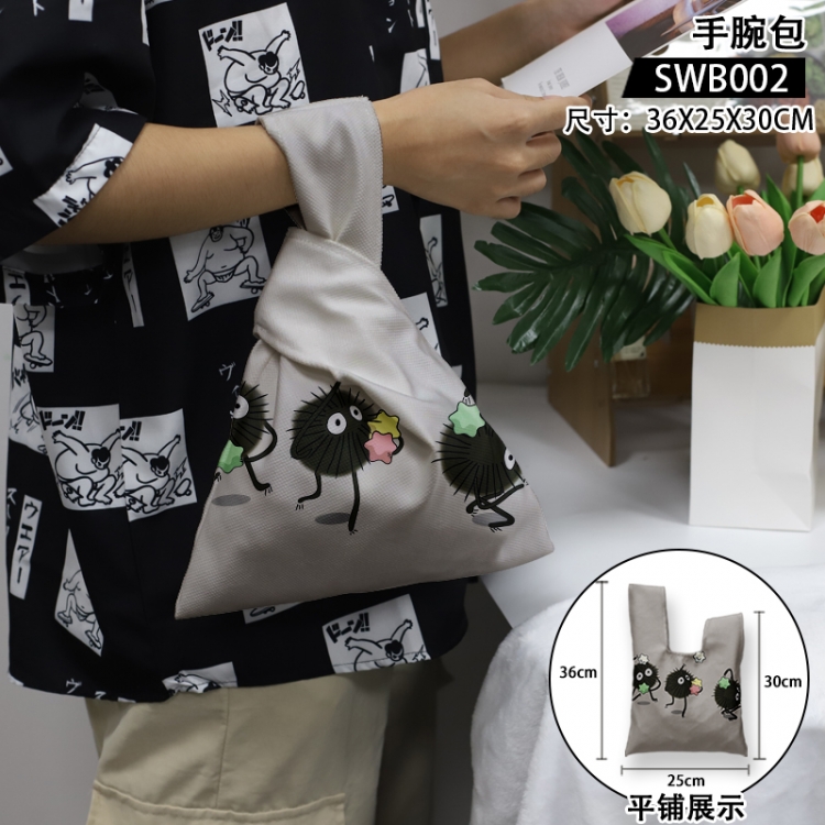 Spirited Away Anime peripheral wrist bag 36x25x30cm SWB002