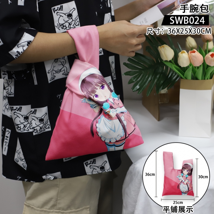 Mixed S Anime peripheral wrist bag 36x25x30cm SWB024