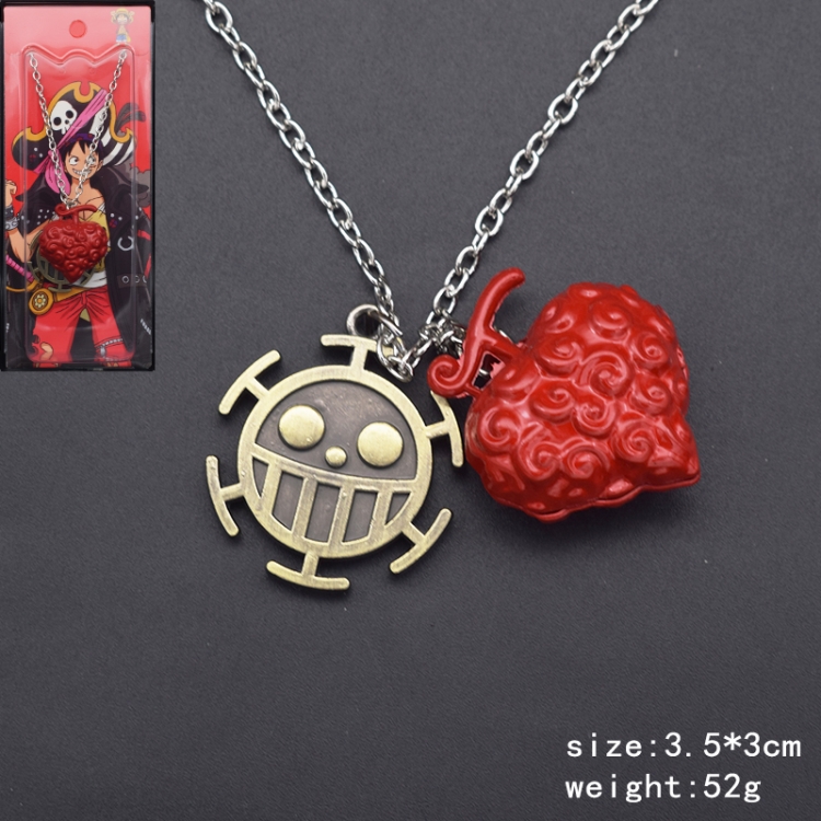 One Piece Anime Surrounding Magic Fruit Necklace Pendant