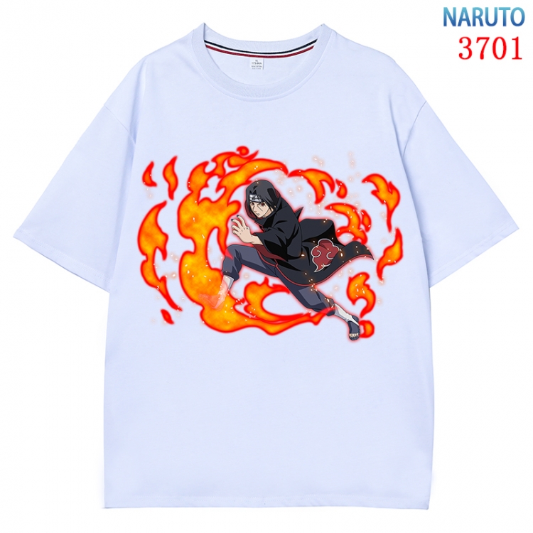 Naruto  Anime Pure Cotton Short Sleeve T-shirt Direct Spray Technology from S to 4XL  CMY-3701-1