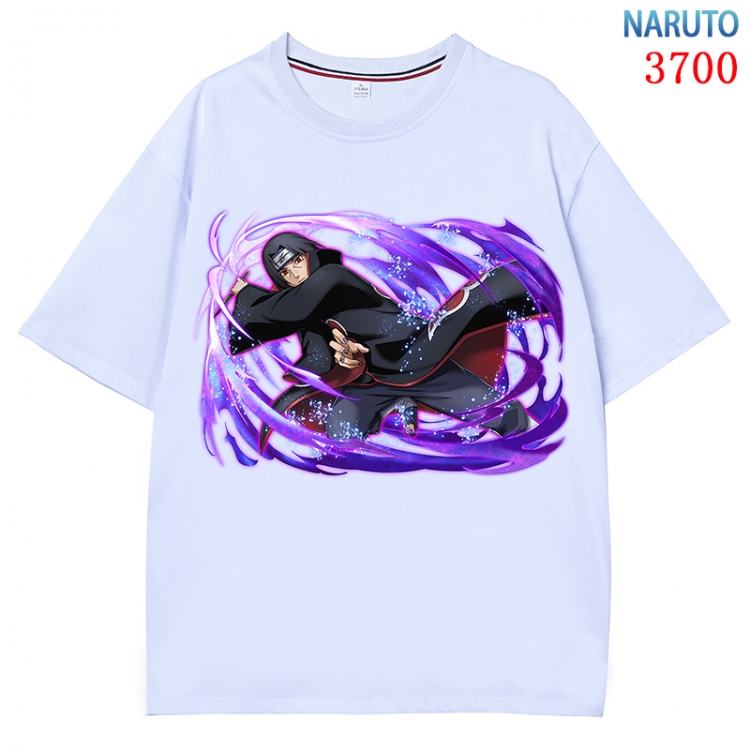 Naruto  Anime Pure Cotton Short Sleeve T-shirt Direct Spray Technology from S to 4XL  CMY-3700-1