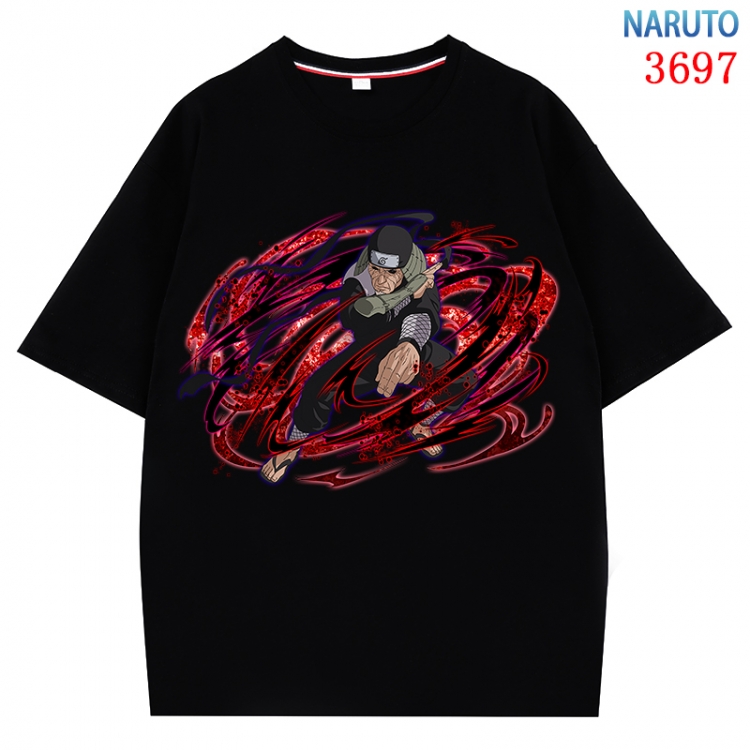 Naruto  Anime Pure Cotton Short Sleeve T-shirt Direct Spray Technology from S to 4XL  CMY-3697-2