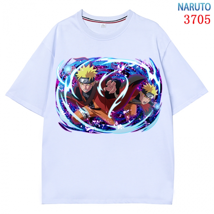Naruto  Anime Pure Cotton Short Sleeve T-shirt Direct Spray Technology from S to 4XL  CMY-3705-1