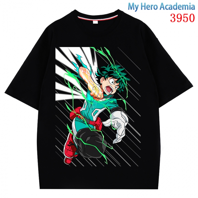 My Hero Academia  Anime Pure Cotton Short Sleeve T-shirt Direct Spray Technology from S to 4XL CMY-3950-2