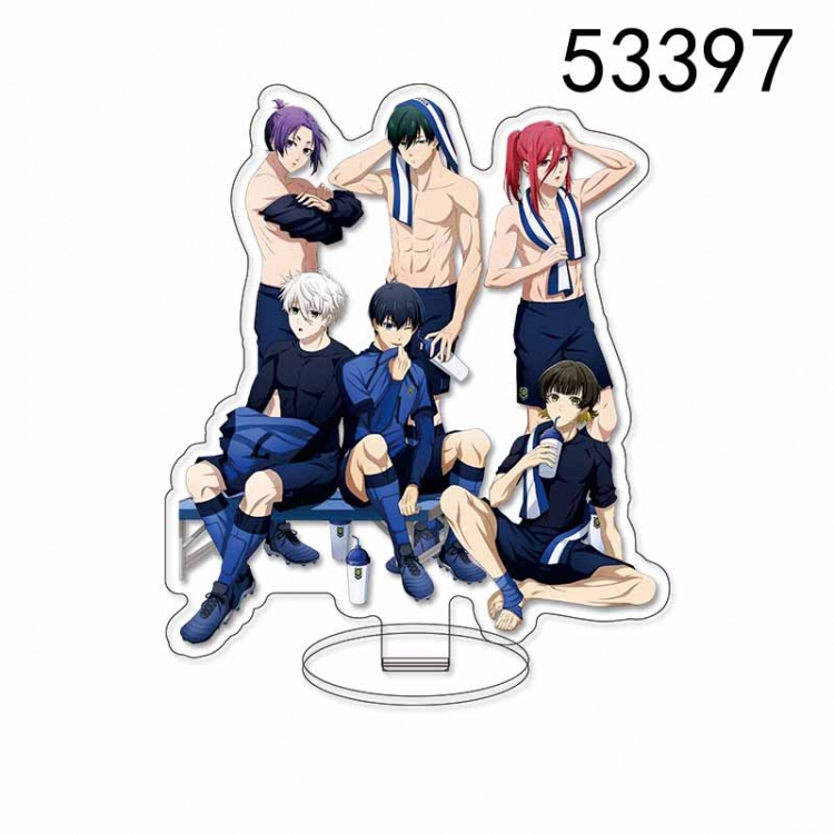 BLUE LOCK Anime characters acrylic Standing Plates Keychain 15CM 53397