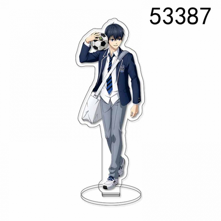 BLUE LOCK Anime characters acrylic Standing Plates Keychain 15CM 53387