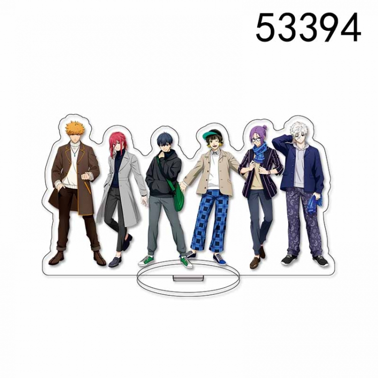 BLUE LOCK Anime characters acrylic Standing Plates Keychain 15CM 53394