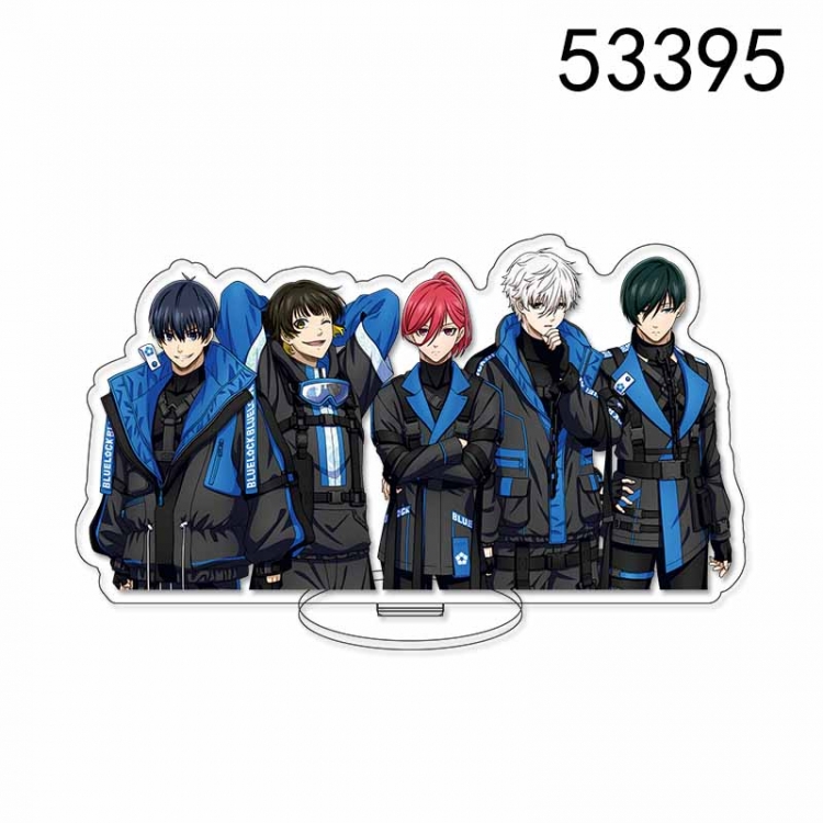 BLUE LOCK Anime characters acrylic Standing Plates Keychain 15CM 53395