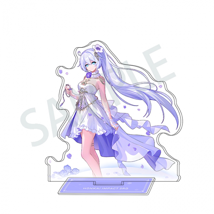 Collapse 3 Anime Character Interlayer acrylic Standing Plates Keychain 15-20cm