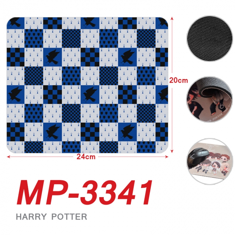 Harry Potter Anime Full Color Printing Mouse Pad Unlocked 20X24cm price for 5 pcs MP-3341