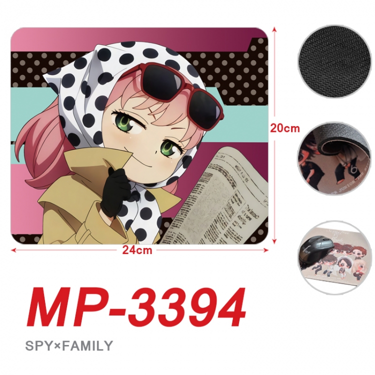 SPY×FAMILY Anime Full Color Printing Mouse Pad Unlocked 20X24cm price for 5 pcs MP-3394