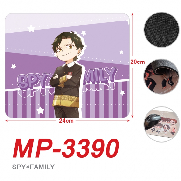 SPY×FAMILY Anime Full Color Printing Mouse Pad Unlocked 20X24cm price for 5 pcs MP-3390