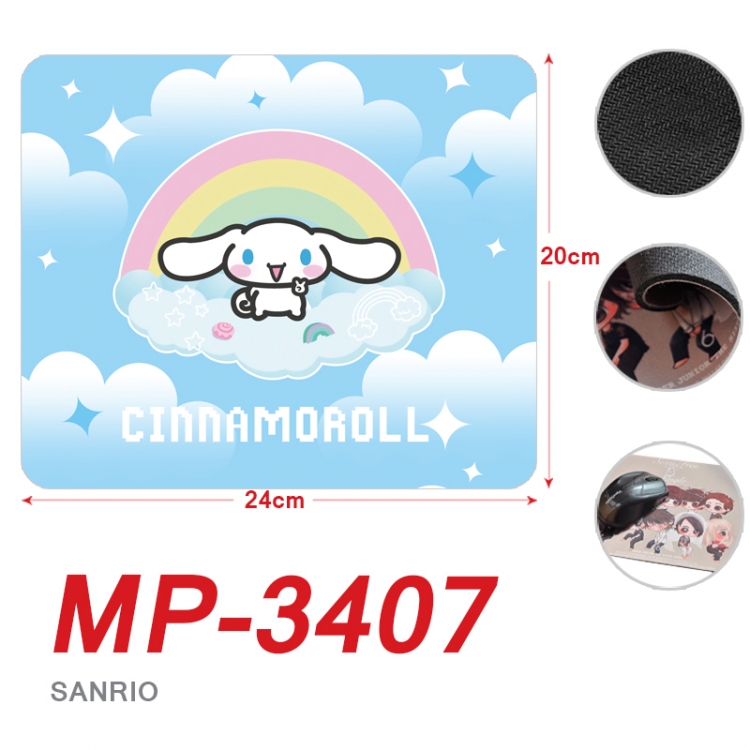 sanrio Anime Full Color Printing Mouse Pad Unlocked 20X24cm price for 5 pcs  MP-3407