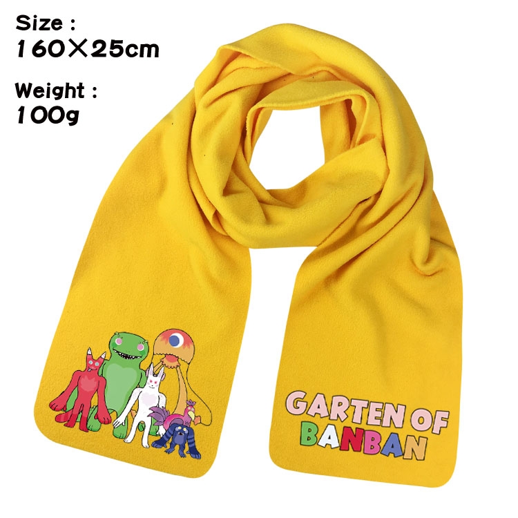 Garten of Banban Anime fleece scarf bib 160X25CM