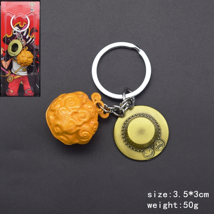 One Piece Anime cartoon keychain backpack pendant