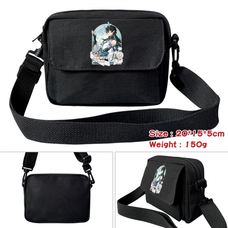 Honkai: Star Rail Anime peripheral canvas small shoulder bag 20x15x5cm 150g