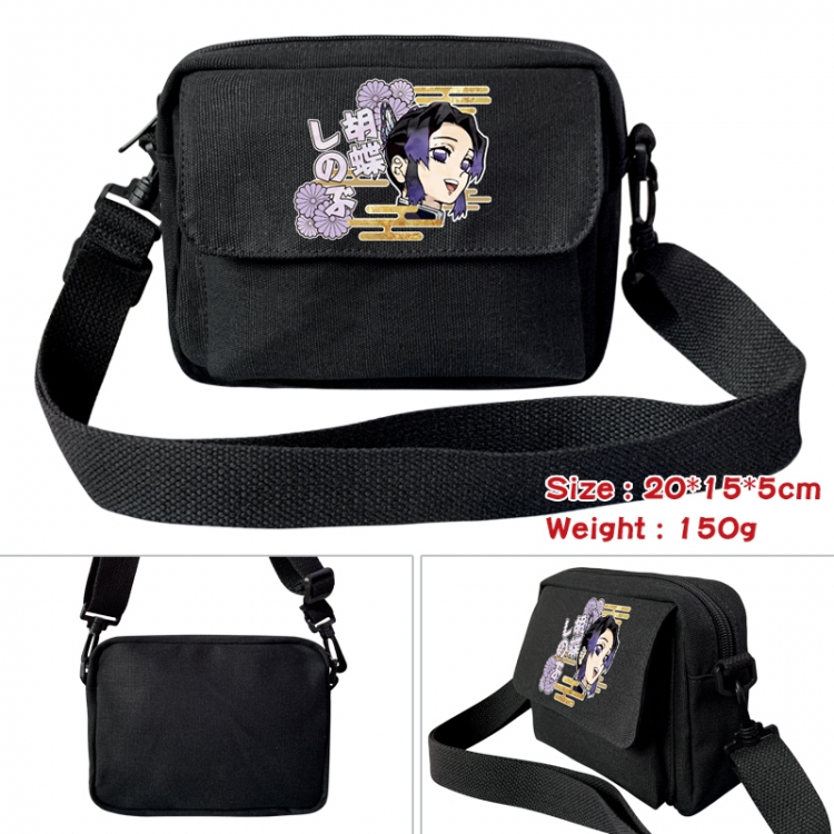 Demon Slayer Kimets Anime peripheral canvas small shoulder bag 20x15x5cm 150g