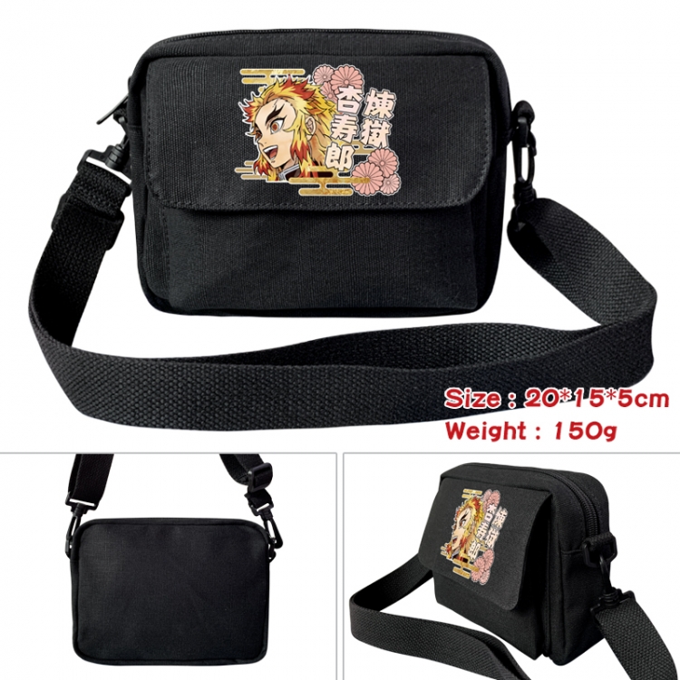 Demon Slayer Kimets Anime peripheral canvas small shoulder bag 20x15x5cm 150g