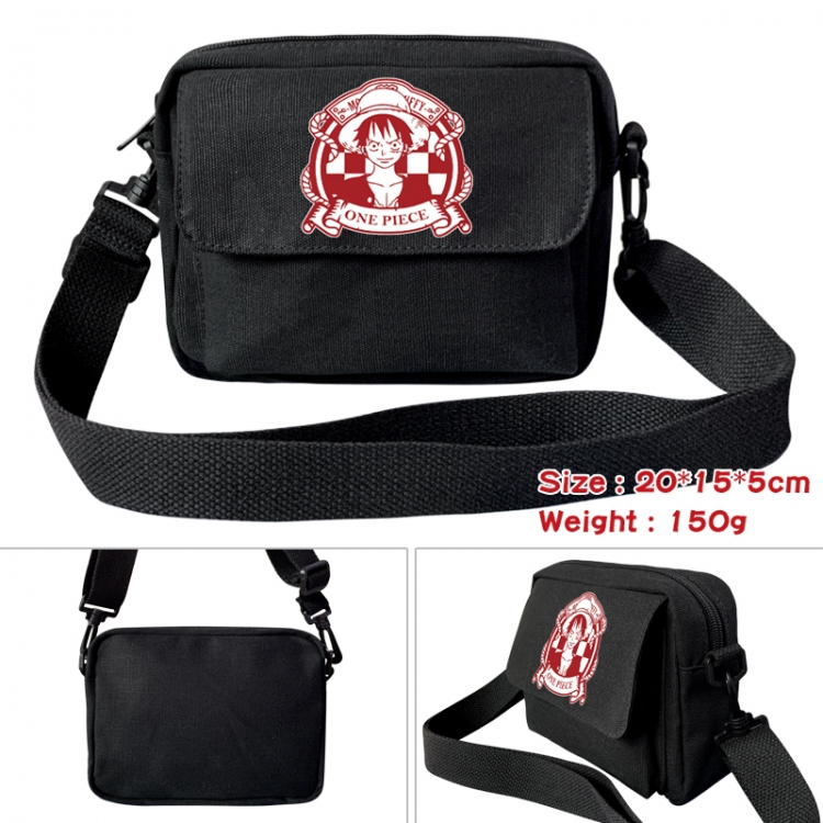 One Piece Anime peripheral canvas small shoulder bag 20x15x5cm 150g