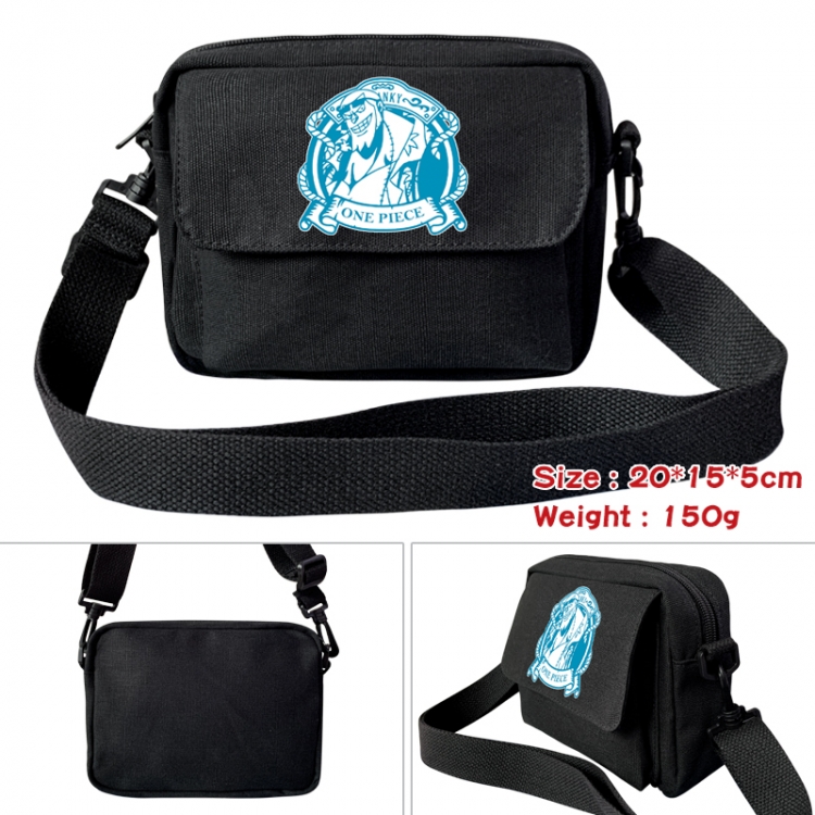 One Piece Anime peripheral canvas small shoulder bag 20x15x5cm 150g