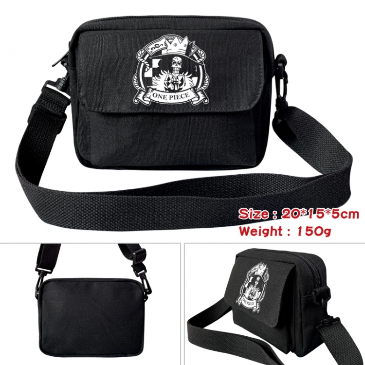 One Piece Anime peripheral canvas small shoulder bag 20x15x5cm 150g