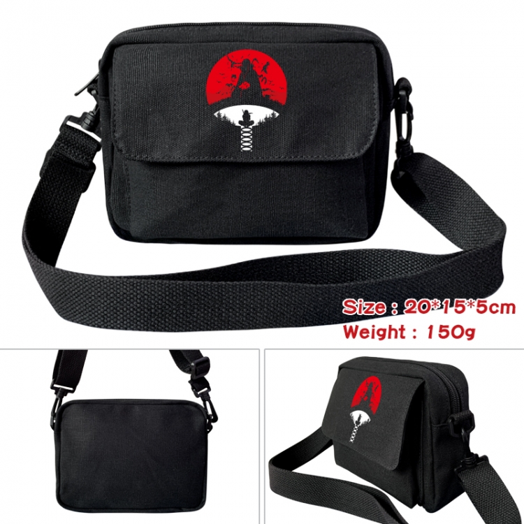 Naruto Anime peripheral canvas small shoulder bag 20x15x5cm 150g