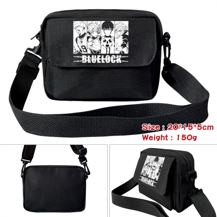 BLUE LOCK Anime peripheral canvas small shoulder bag 20x15x5cm 150g