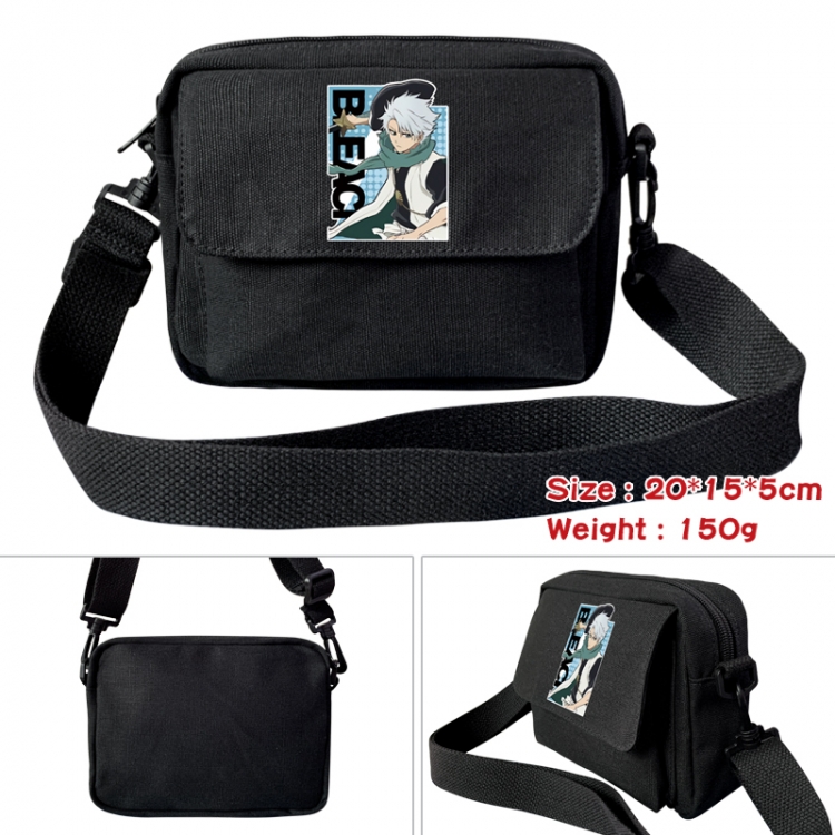 Bleach Anime peripheral canvas small shoulder bag 20x15x5cm 150g