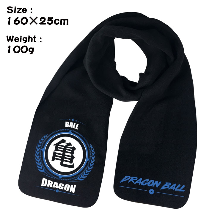 DRAGON BALL Anime full color high-quality fleece scarf 160X25CM