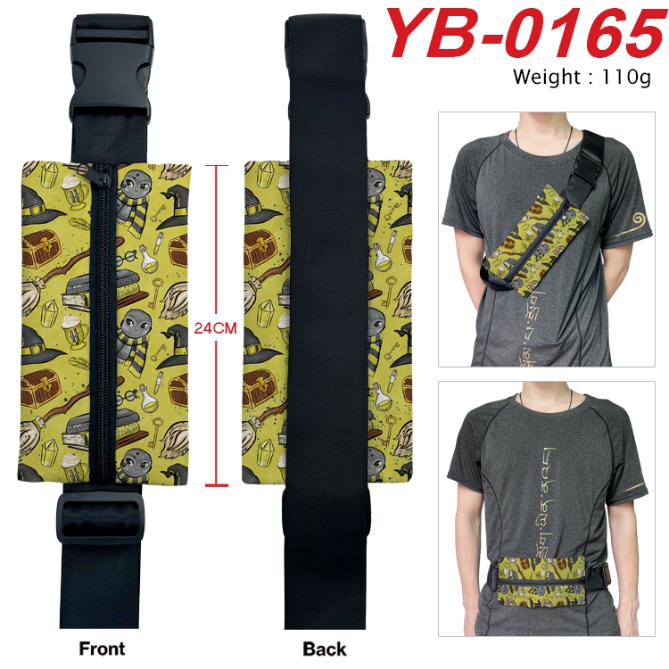 Harry Potter Anime Canvas Shoulder Bag Chest Bag Waist Bag 110g  YB-0165