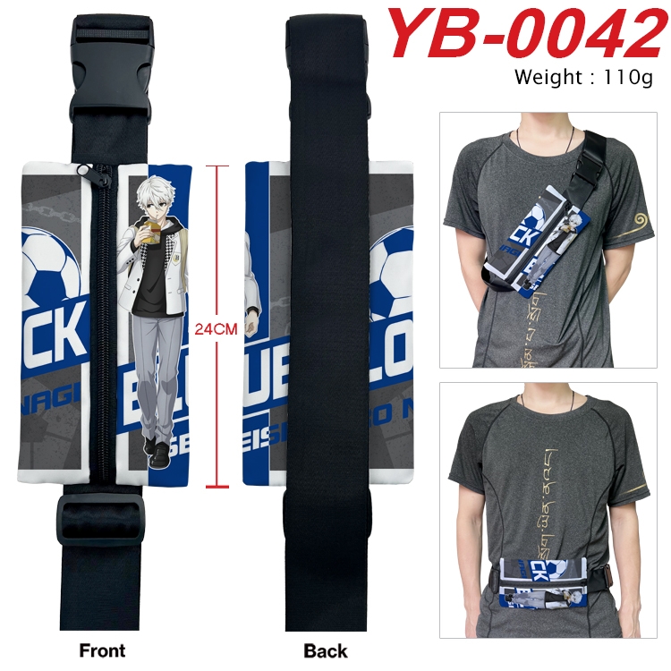 BLUE LOCK  Anime Canvas Shoulder Bag Chest Bag Waist Bag 110g YB-0042